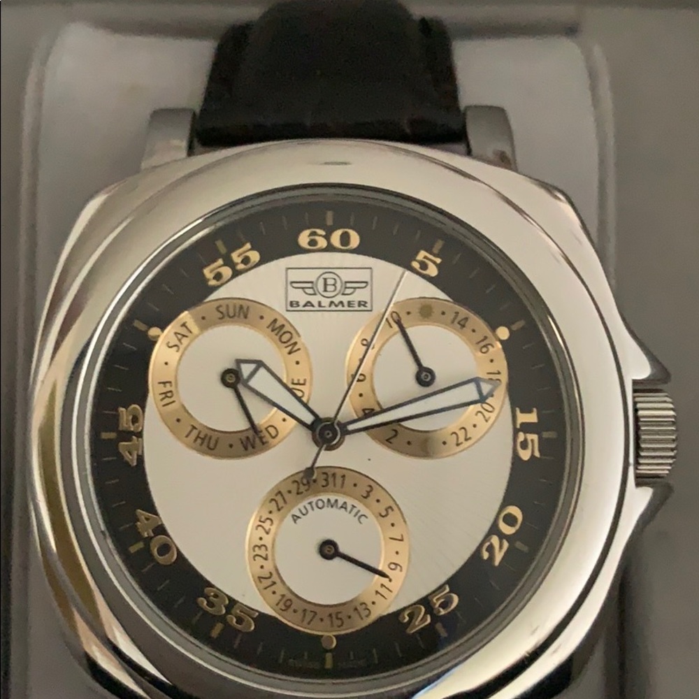 Balmer Swiss Automatic Stainless Steel Watch
